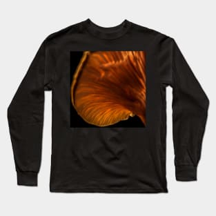 Illuminated Mushroom Macro Long Sleeve T-Shirt